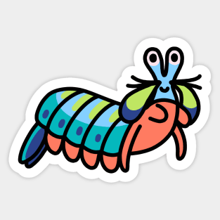 Mantis Shrimp Sticker